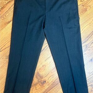 Pazoni Romeo 711E Mens‎ Grey 100% Virgin Wool Dress Pants Made in Italy Size 42